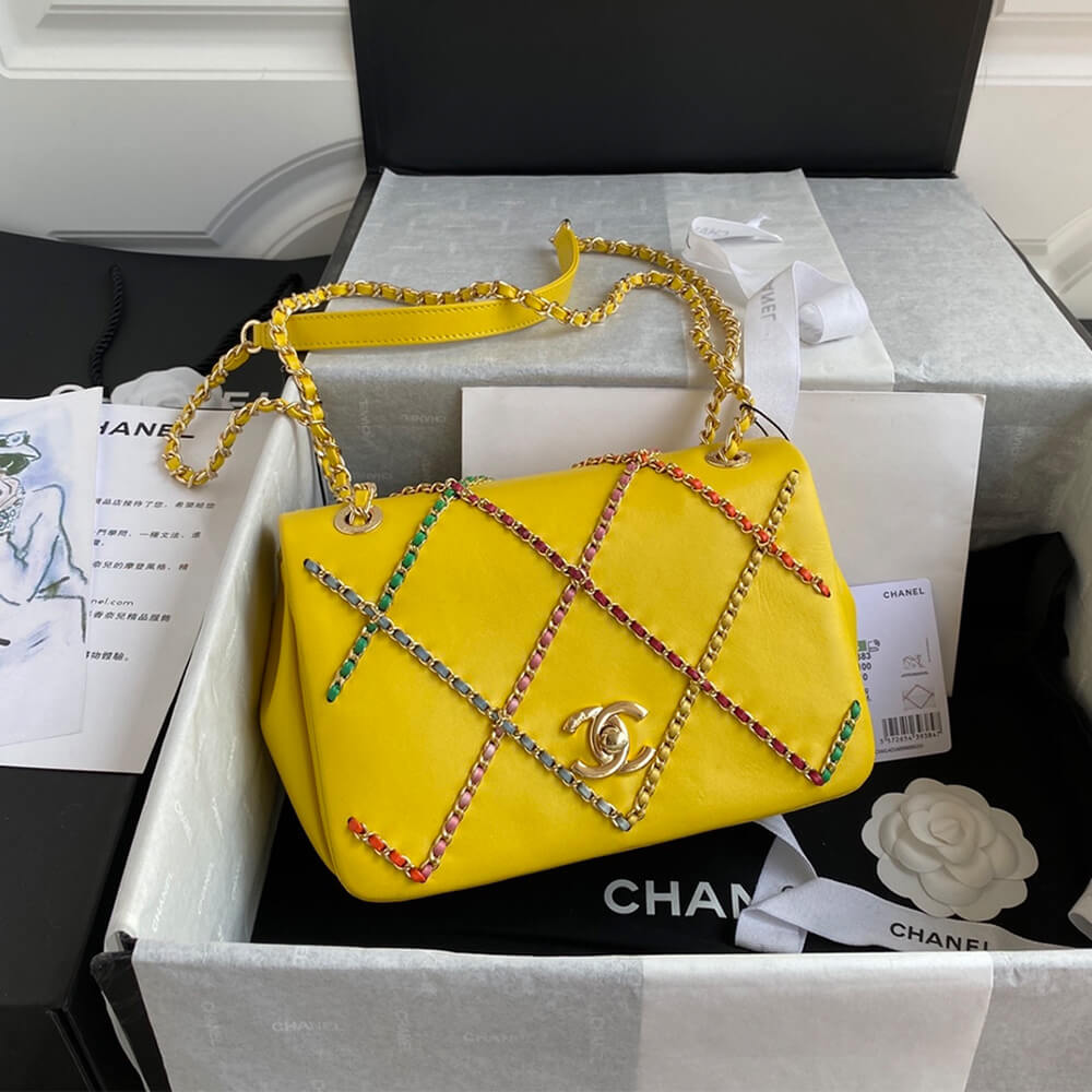 Ch**el flap bag