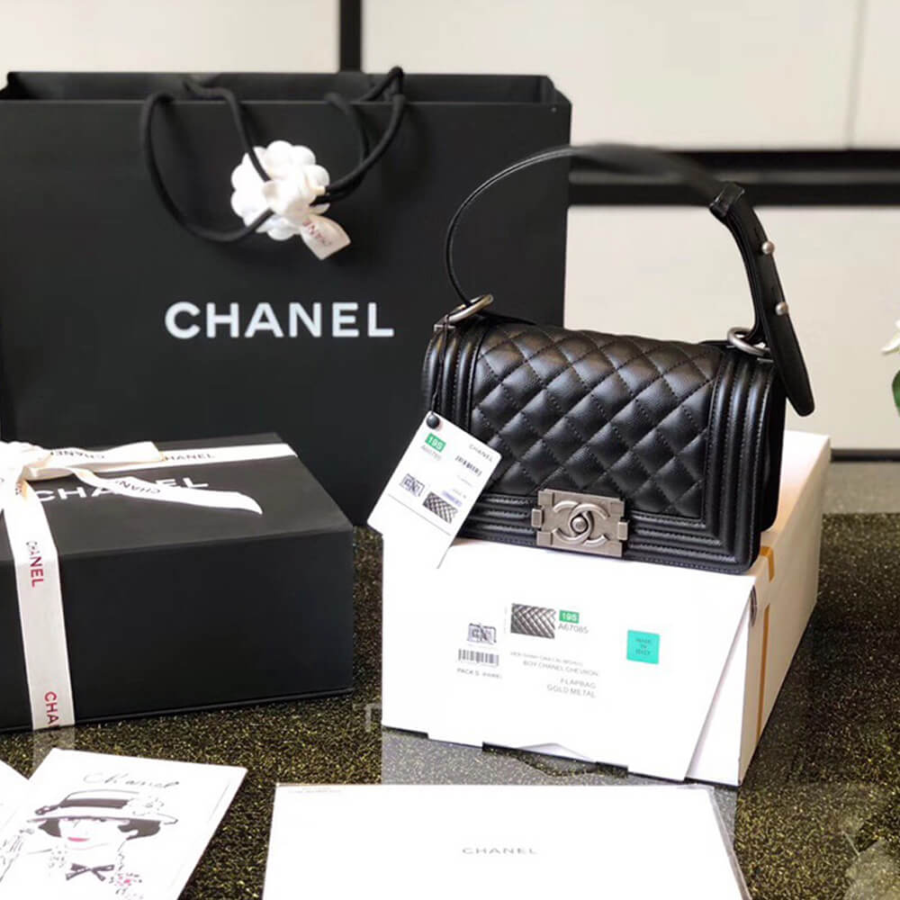 small boy Ch**el handbag