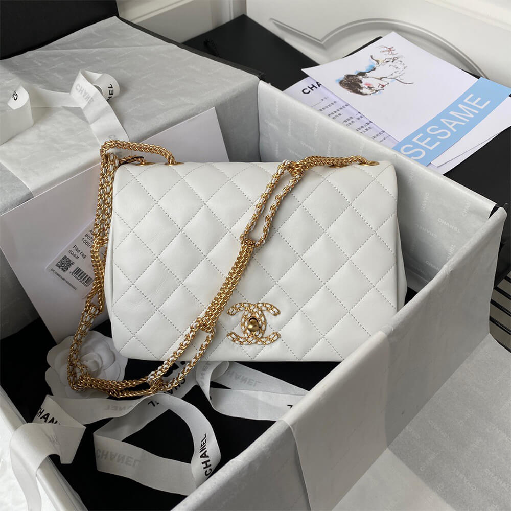 Ch**el flap bag
