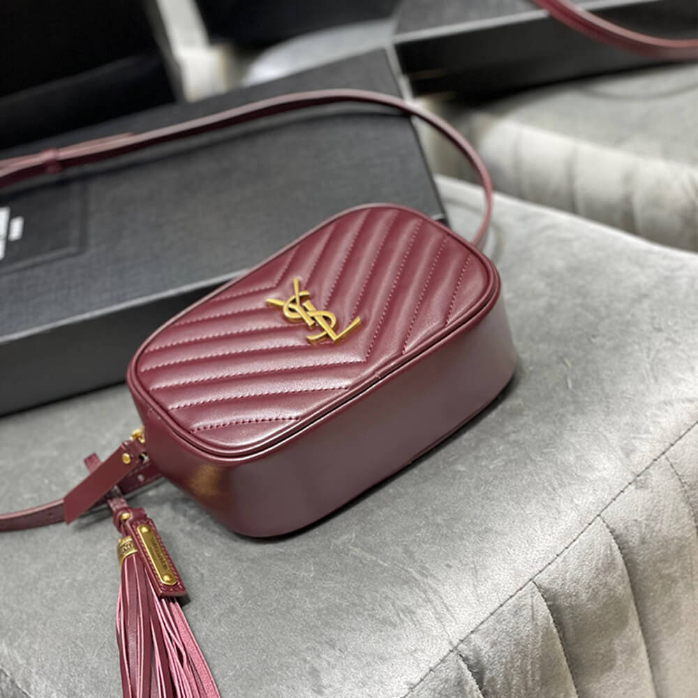 Y51 lou belt bag in matelasse leather