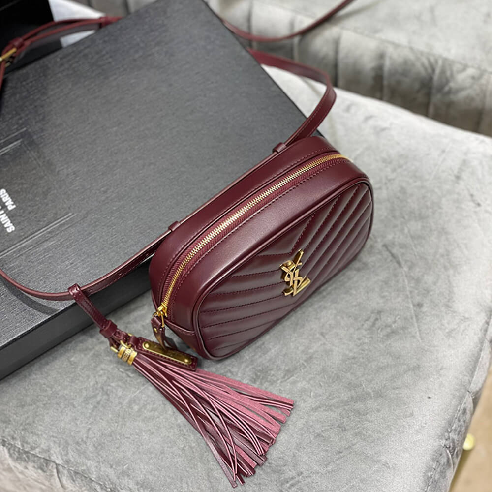 Y51 lou belt bag in matelasse leather