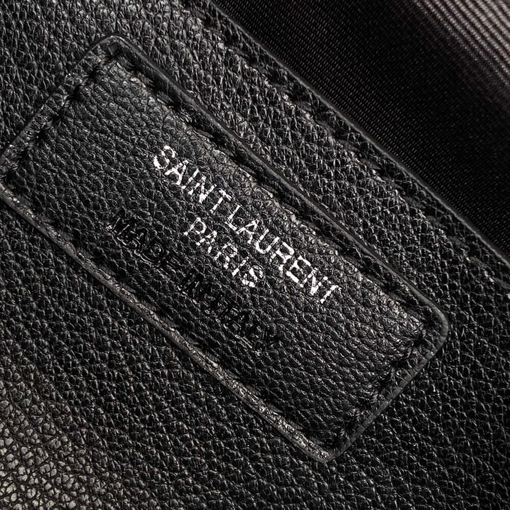 Sa1nt Lau*nt college quilted-leather satchel bag
