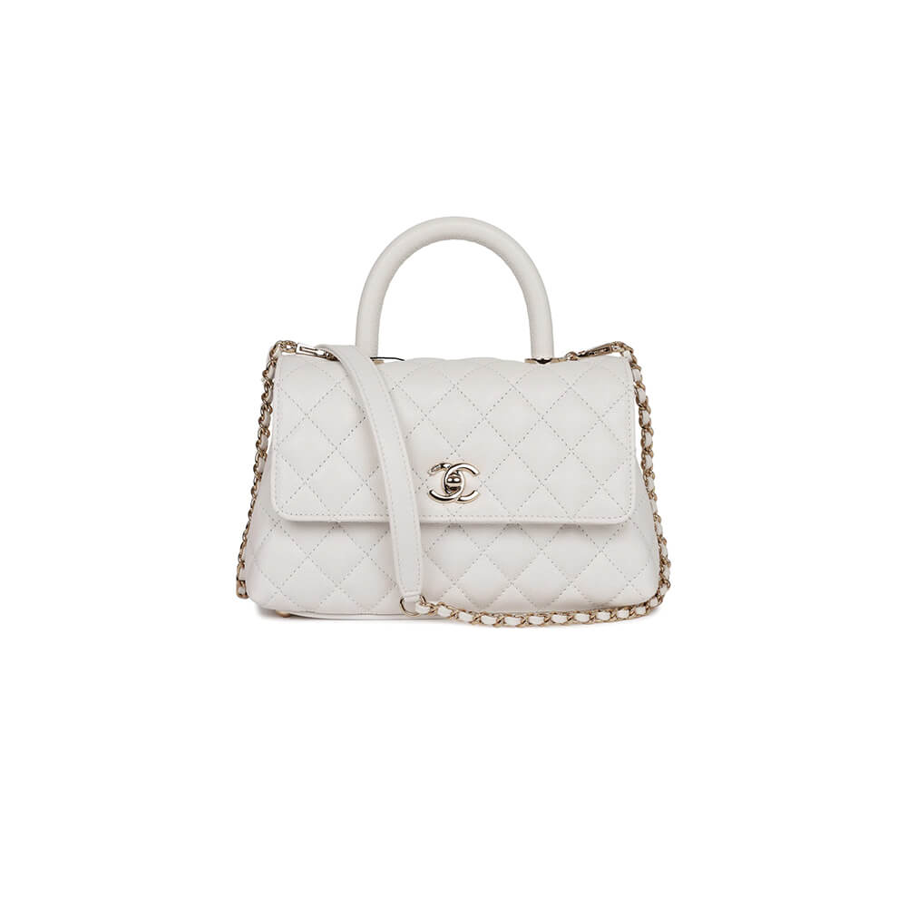 Ch**el coco handle bag small