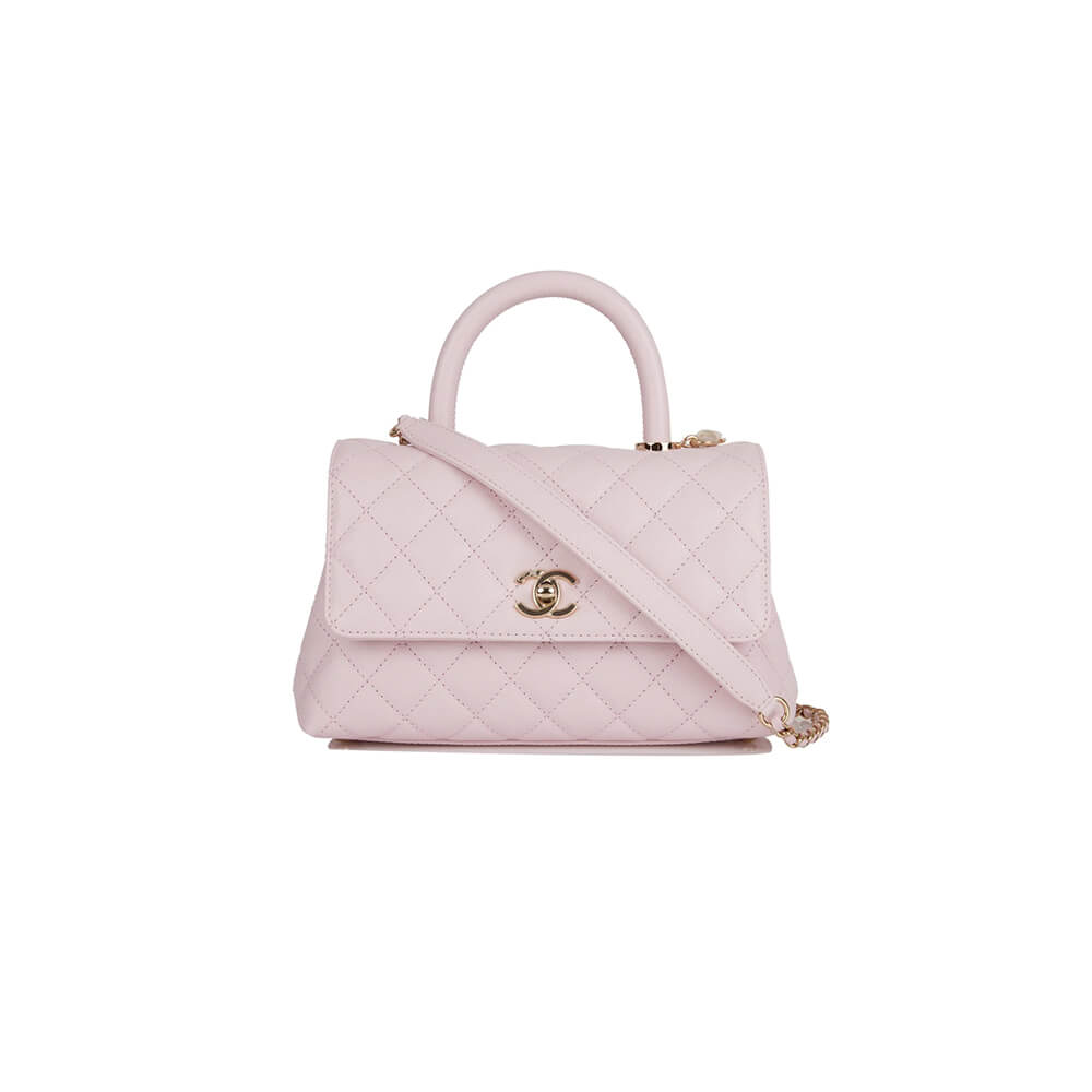 Ch**el coco handle bag small