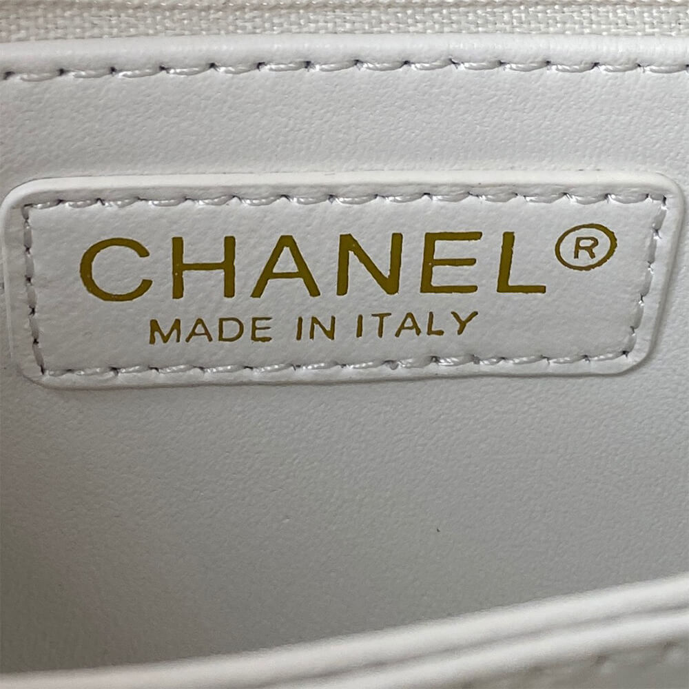 Ch**el coco handle bag small