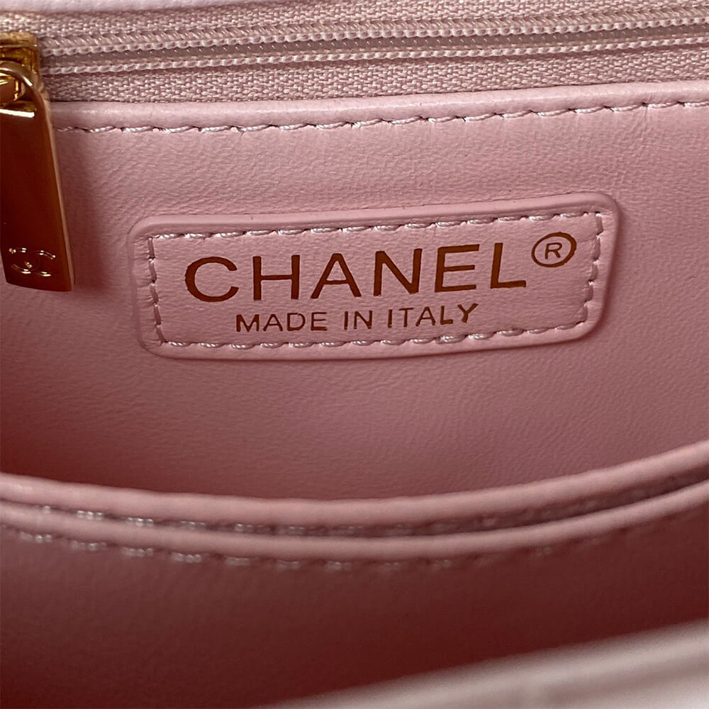 Ch**el coco handle bag small
