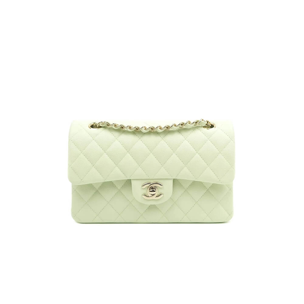 Ch**el classic flap medium silver hardware