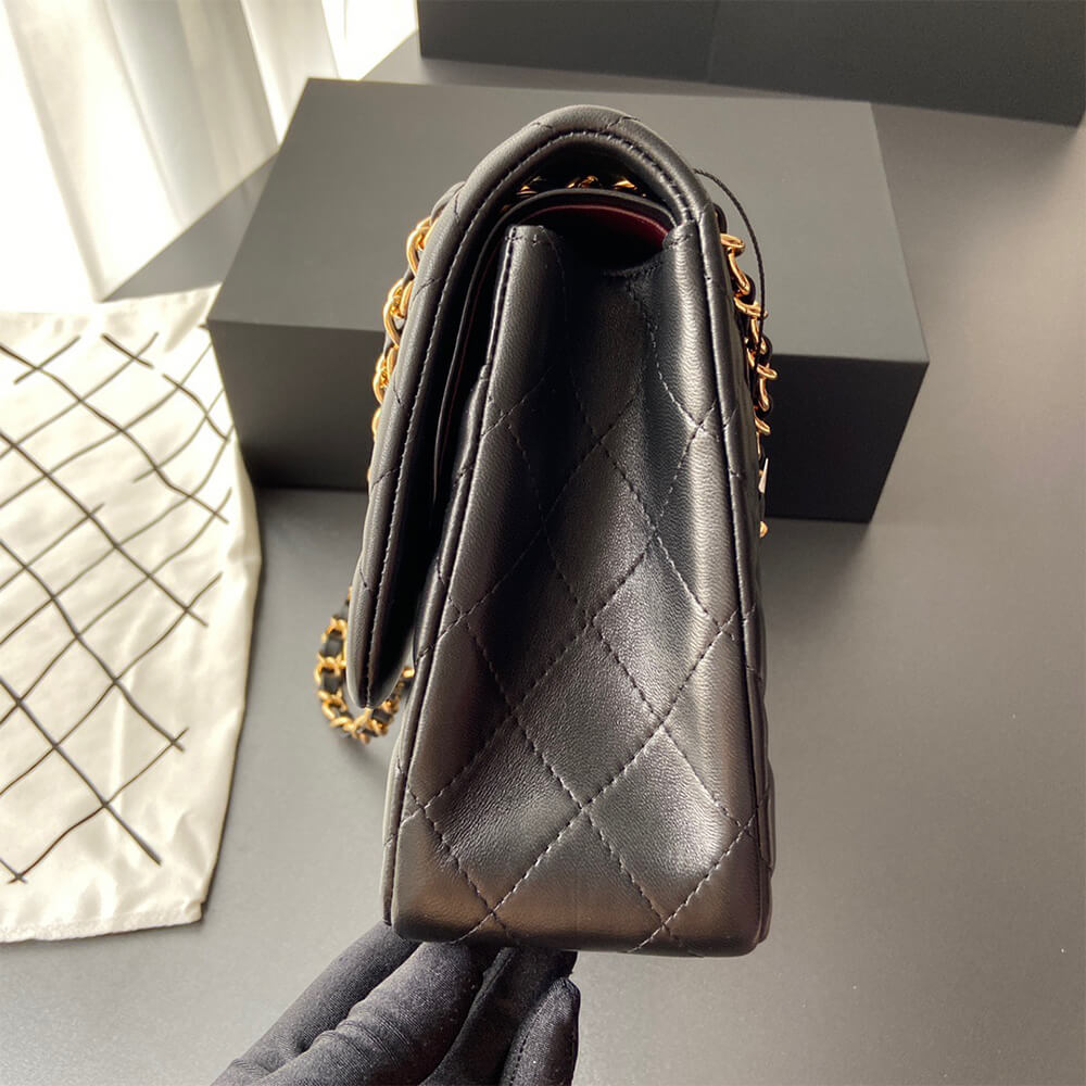Ch**el classic double flap jumbo