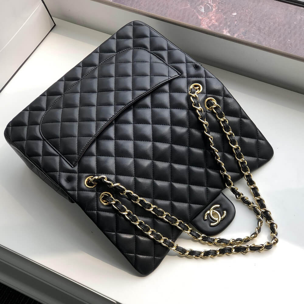 Ch**el classic double flap jumbo