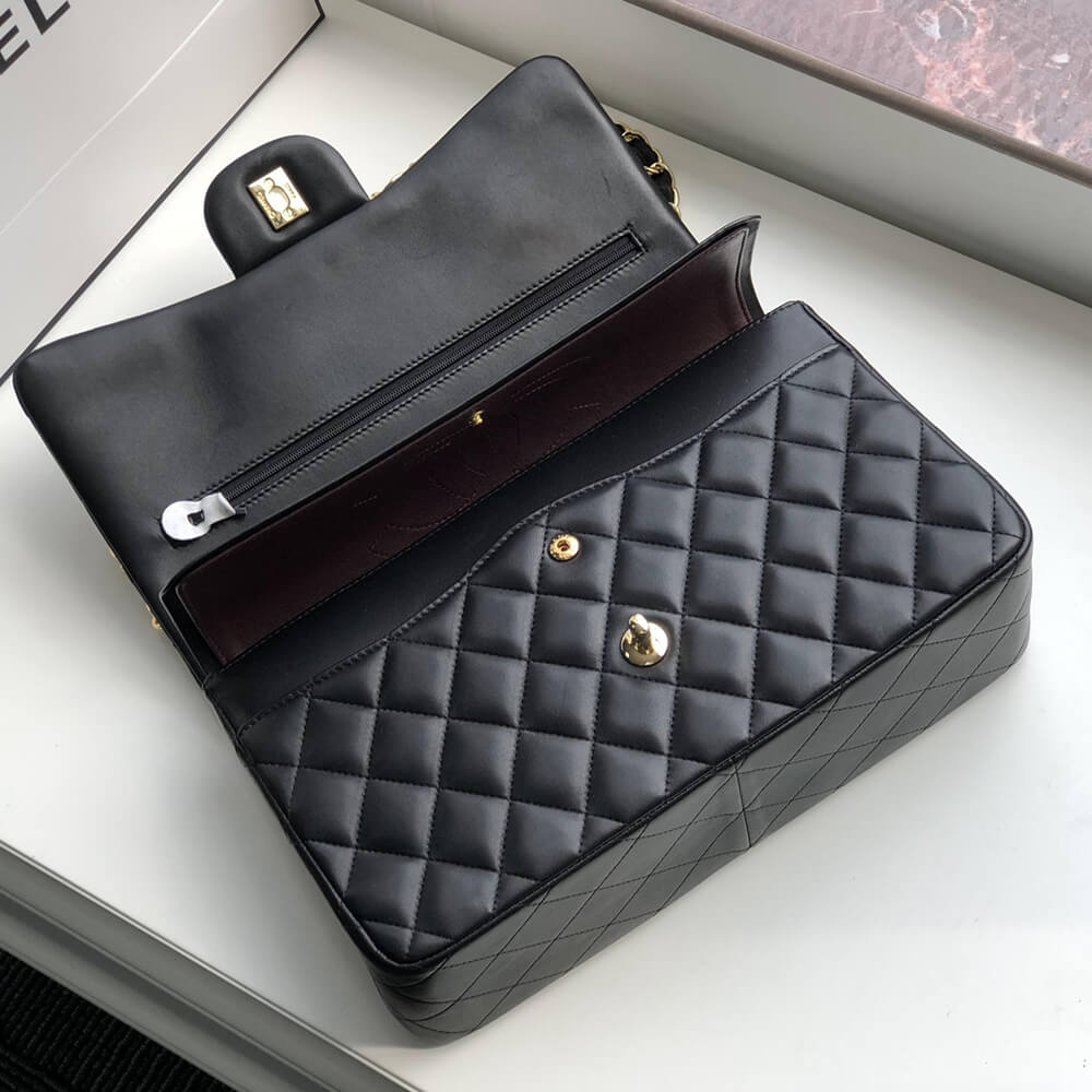Ch**el classic double flap jumbo