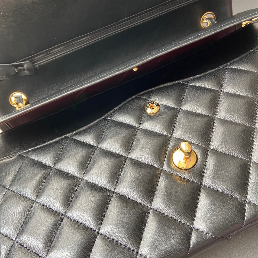 Ch**el classic double flap jumbo