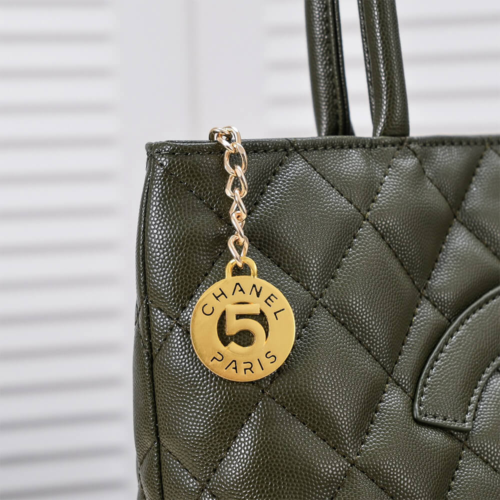 Ch**el medallion tote bag