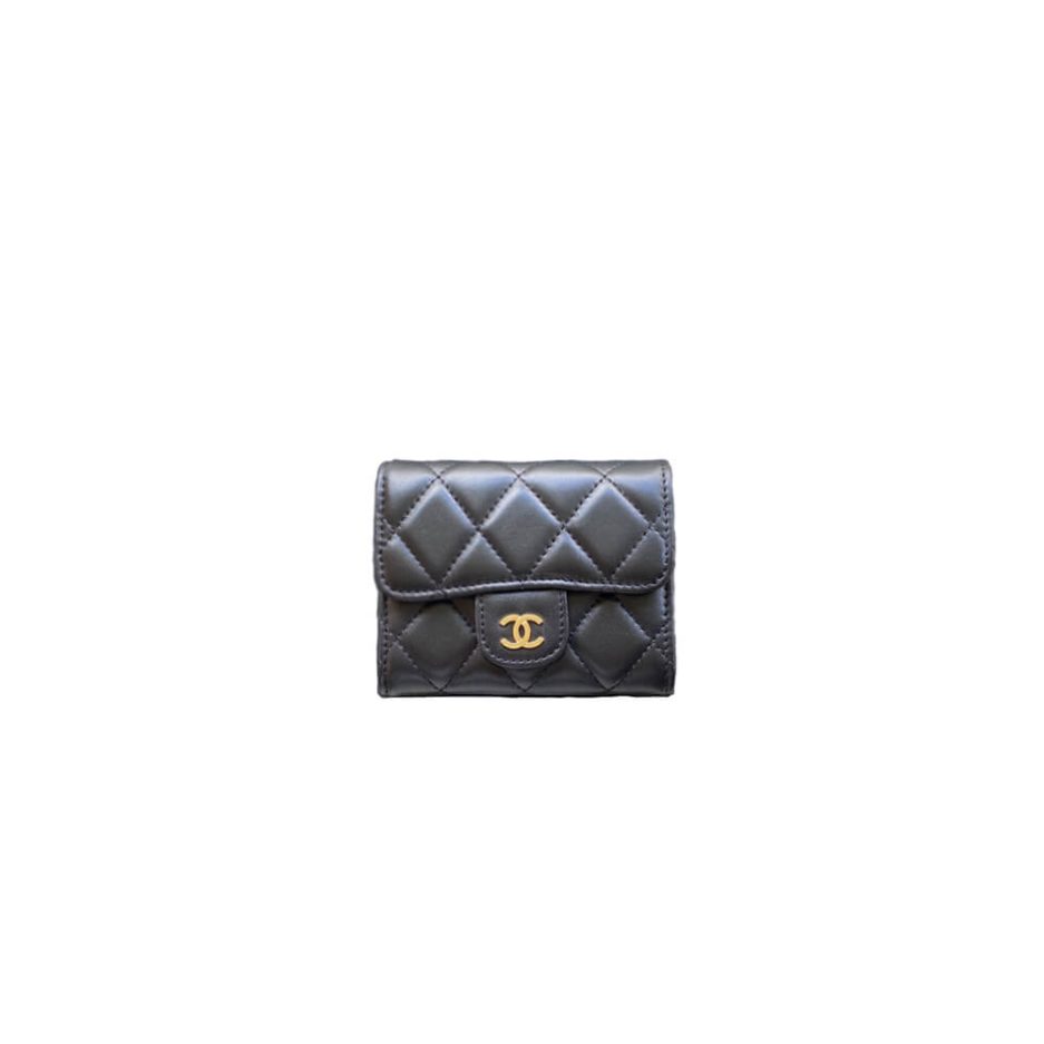 Ch**el classic small flap wallet