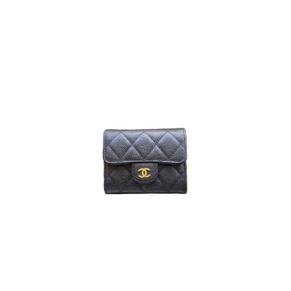 Ch**el classic small flap wallet