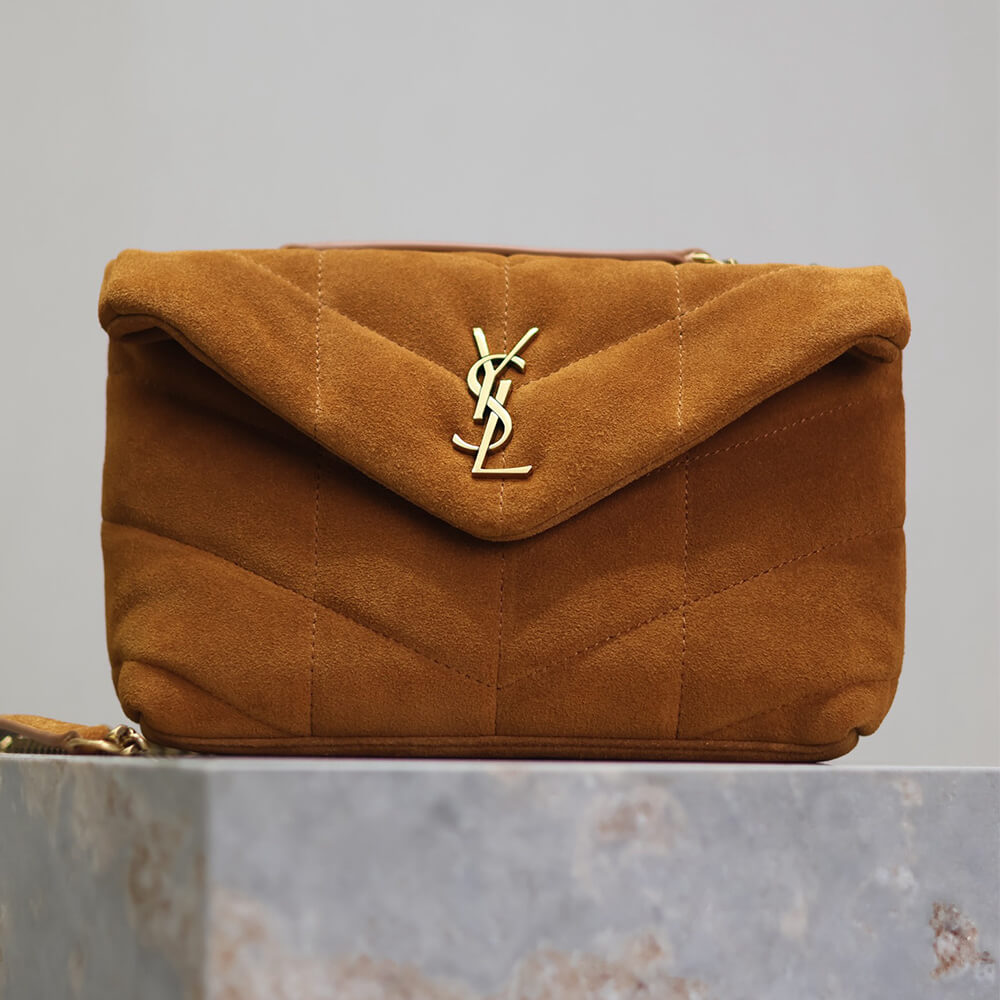 Y51 toy puffer in suede