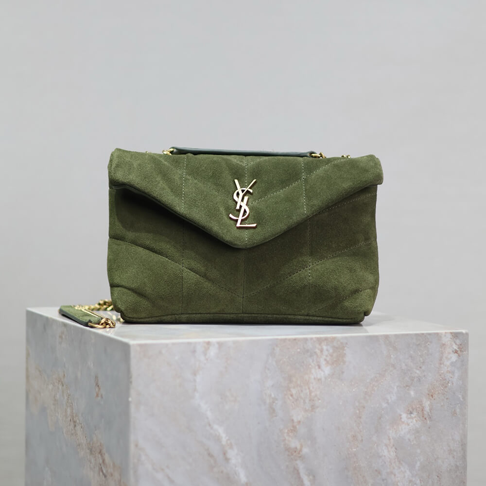 Y51 toy puffer in suede