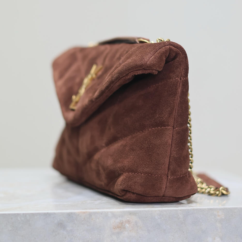 Y51 toy puffer in suede