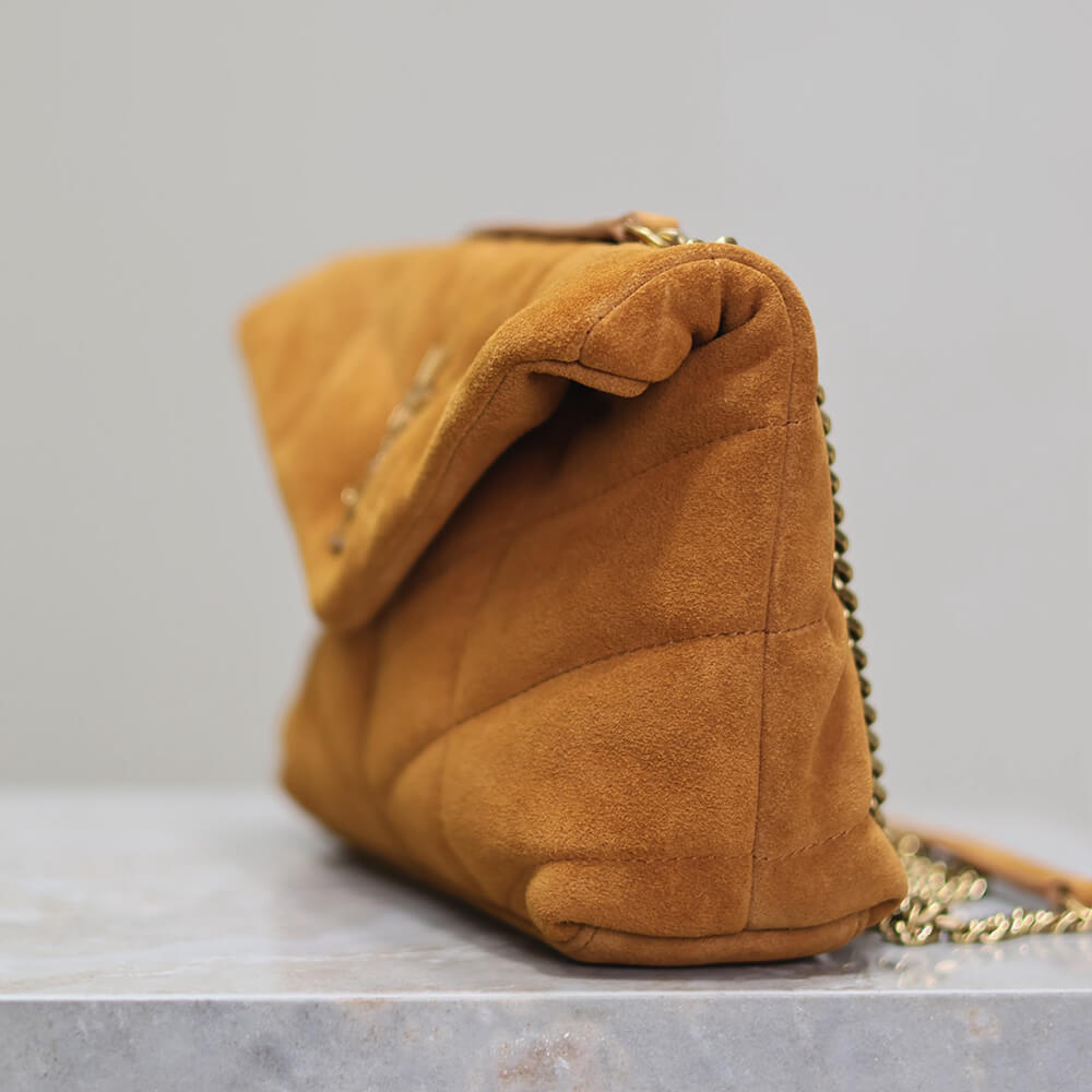 Y51 toy puffer in suede