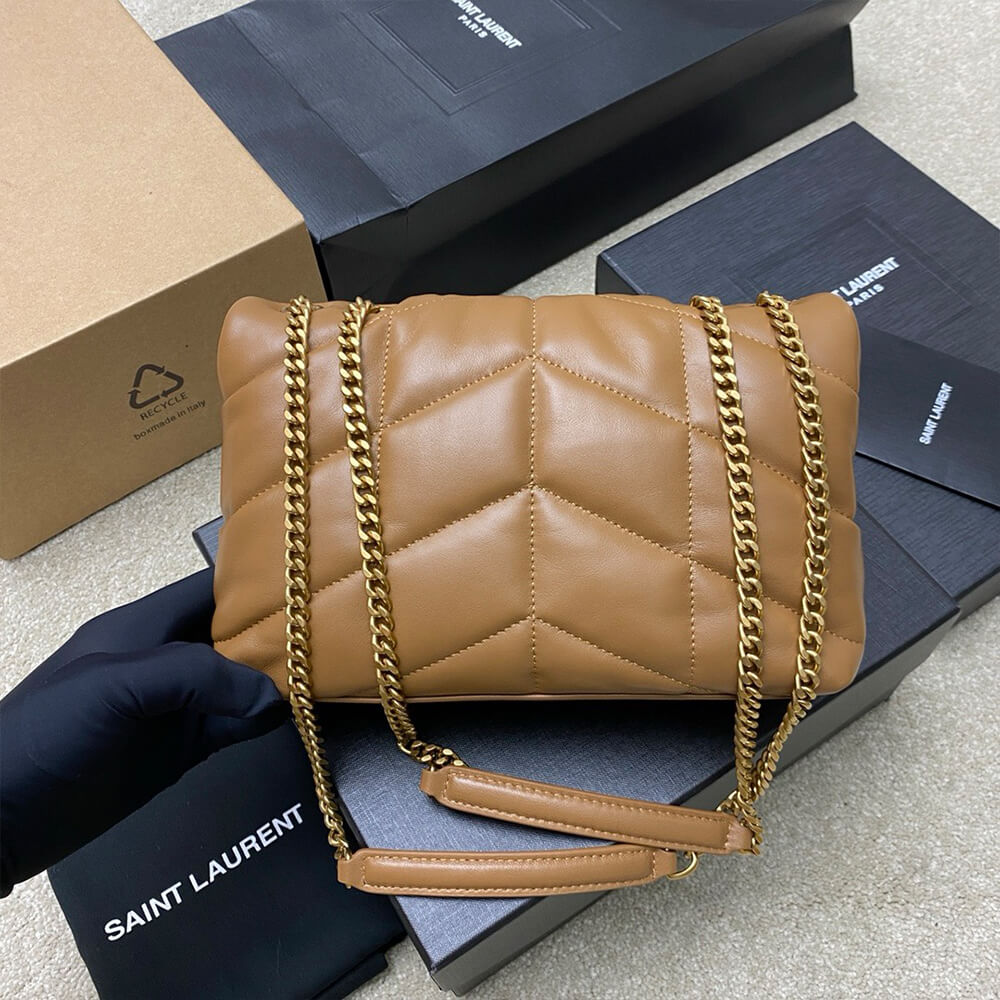 Y51 toy puffer in lambskin