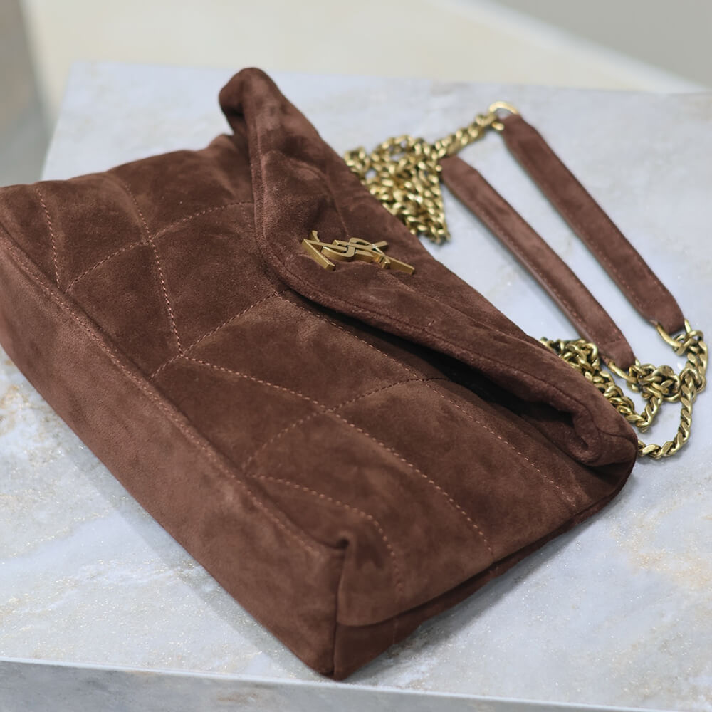 Y51 toy puffer in suede