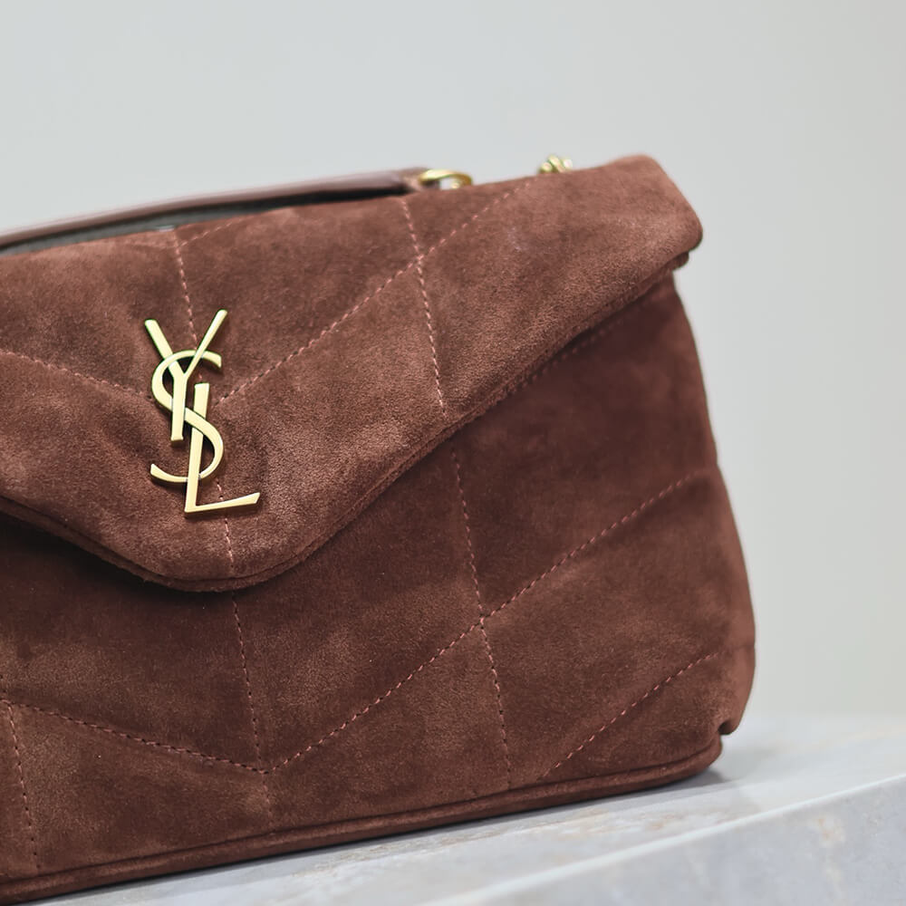 Y51 toy puffer in suede