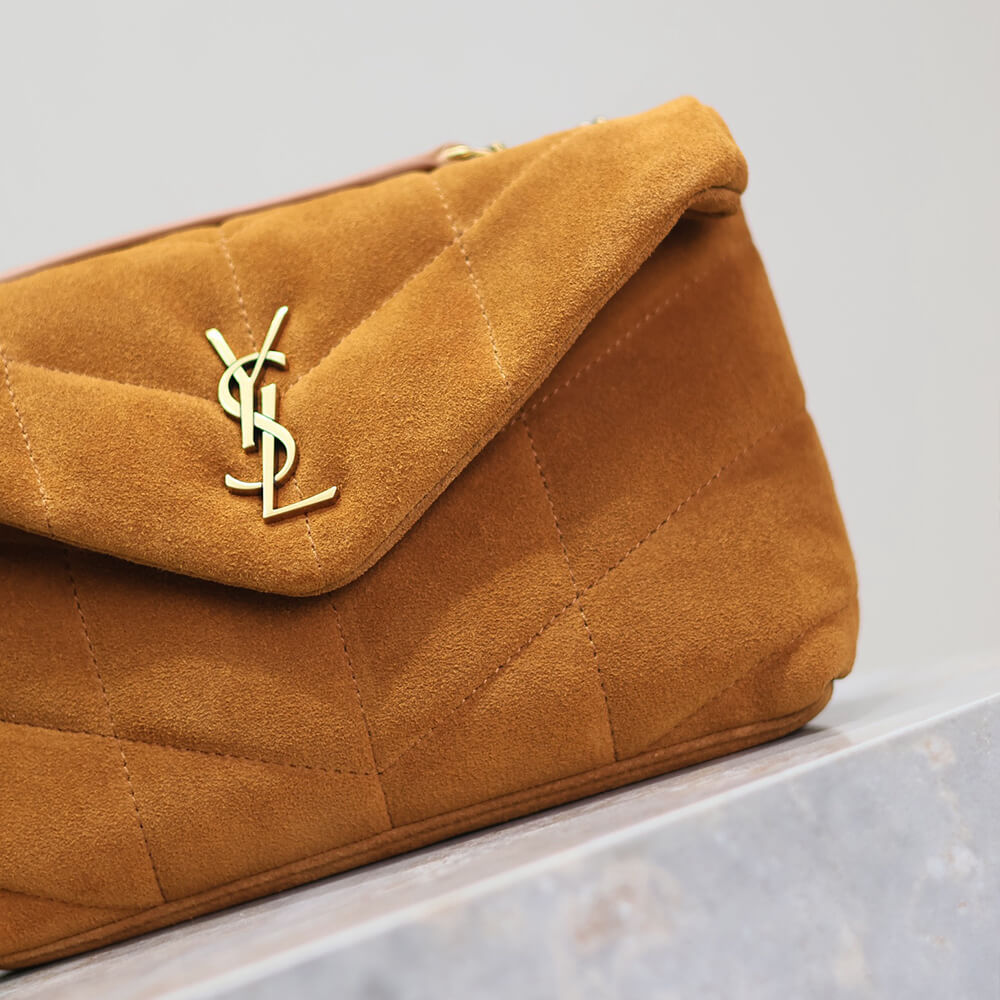 Y51 toy puffer in suede
