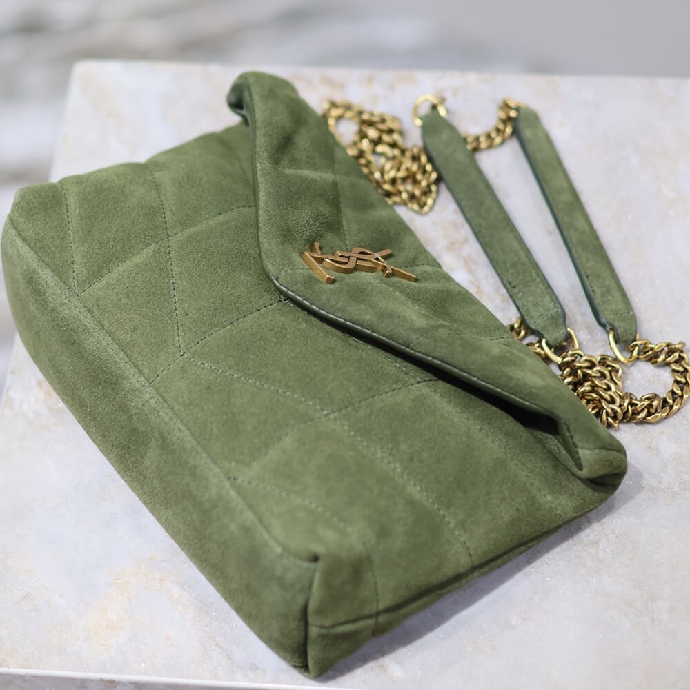 Y51 toy puffer in suede