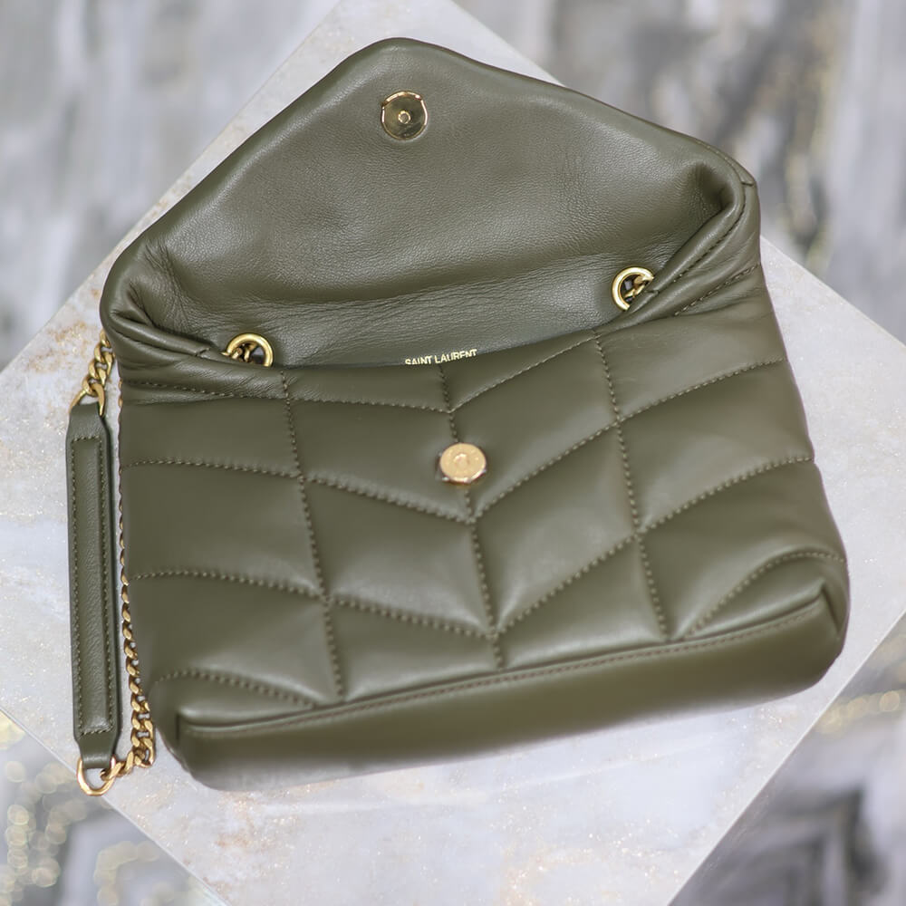 Y51 toy puffer in lambskin