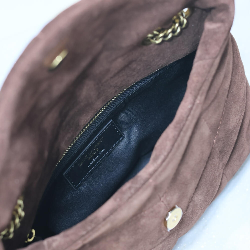 Y51 toy puffer in suede