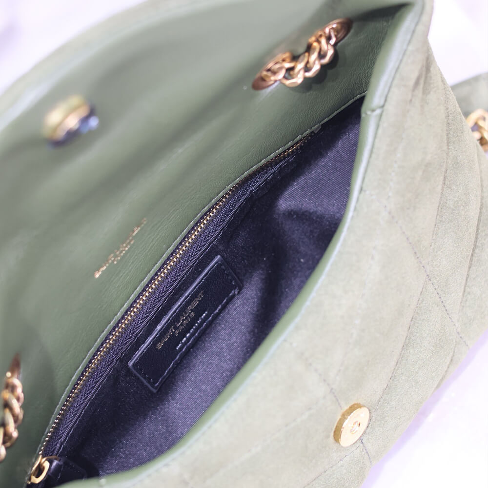 Y51 toy puffer in suede
