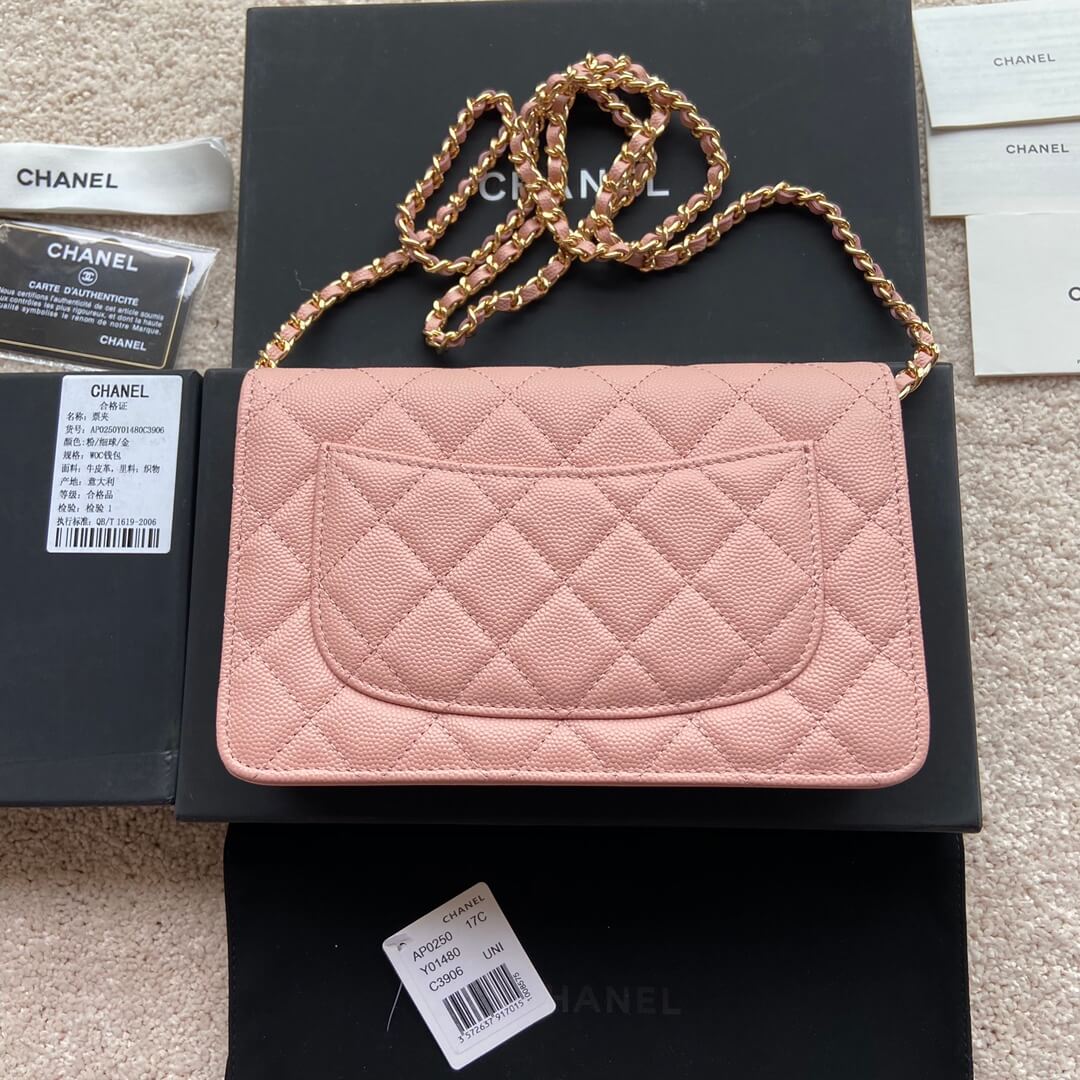 Ch**el classic chain wallet(high-end grade)