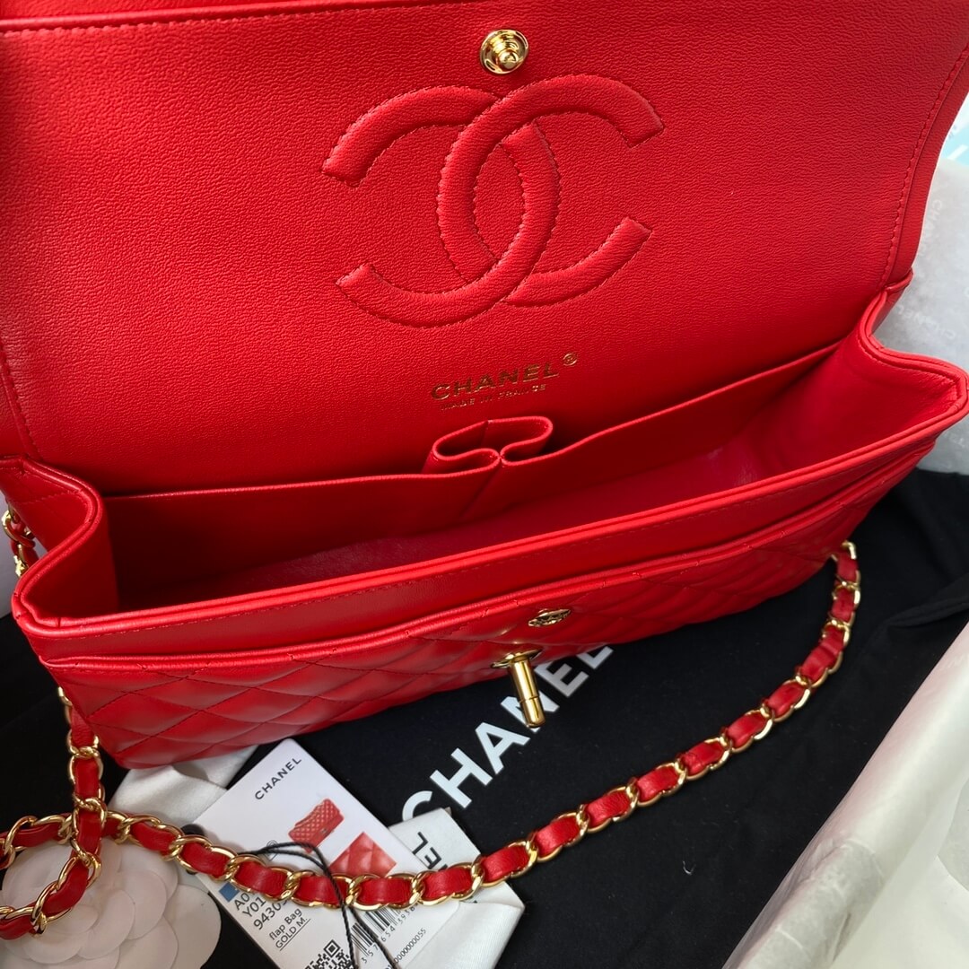 Ch**el medium classic flap handbag